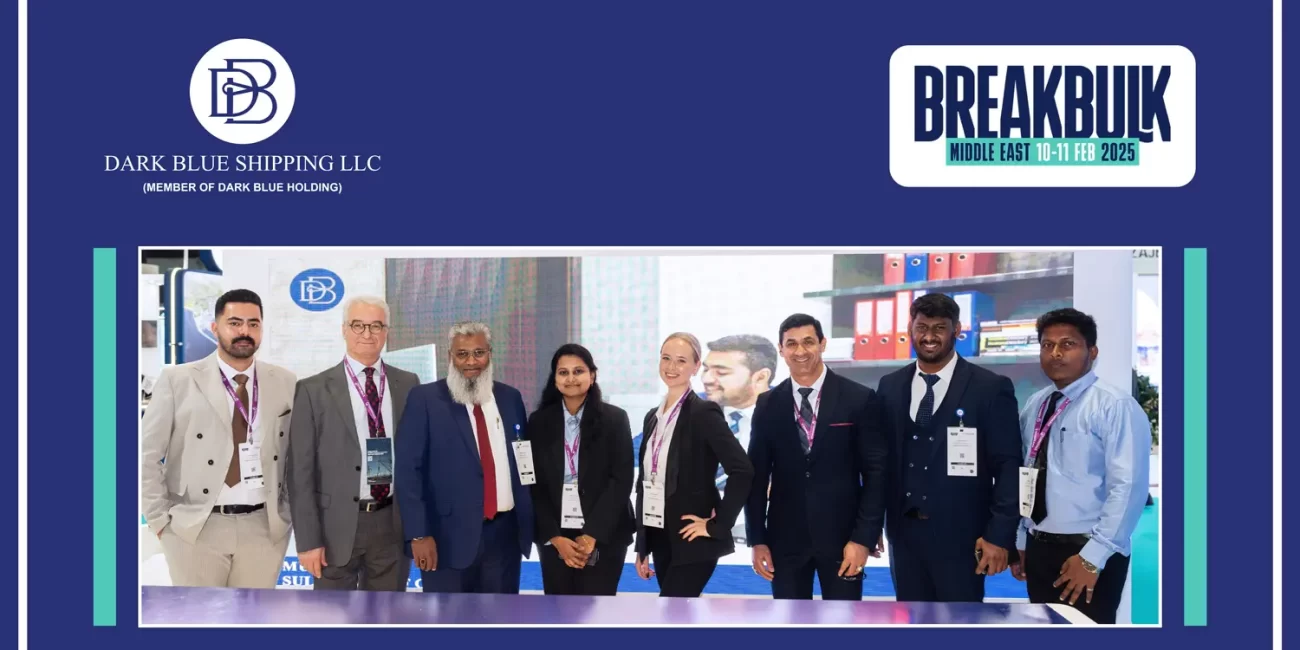 Dark Blue Shipping at Breakbulk Middle East 2025